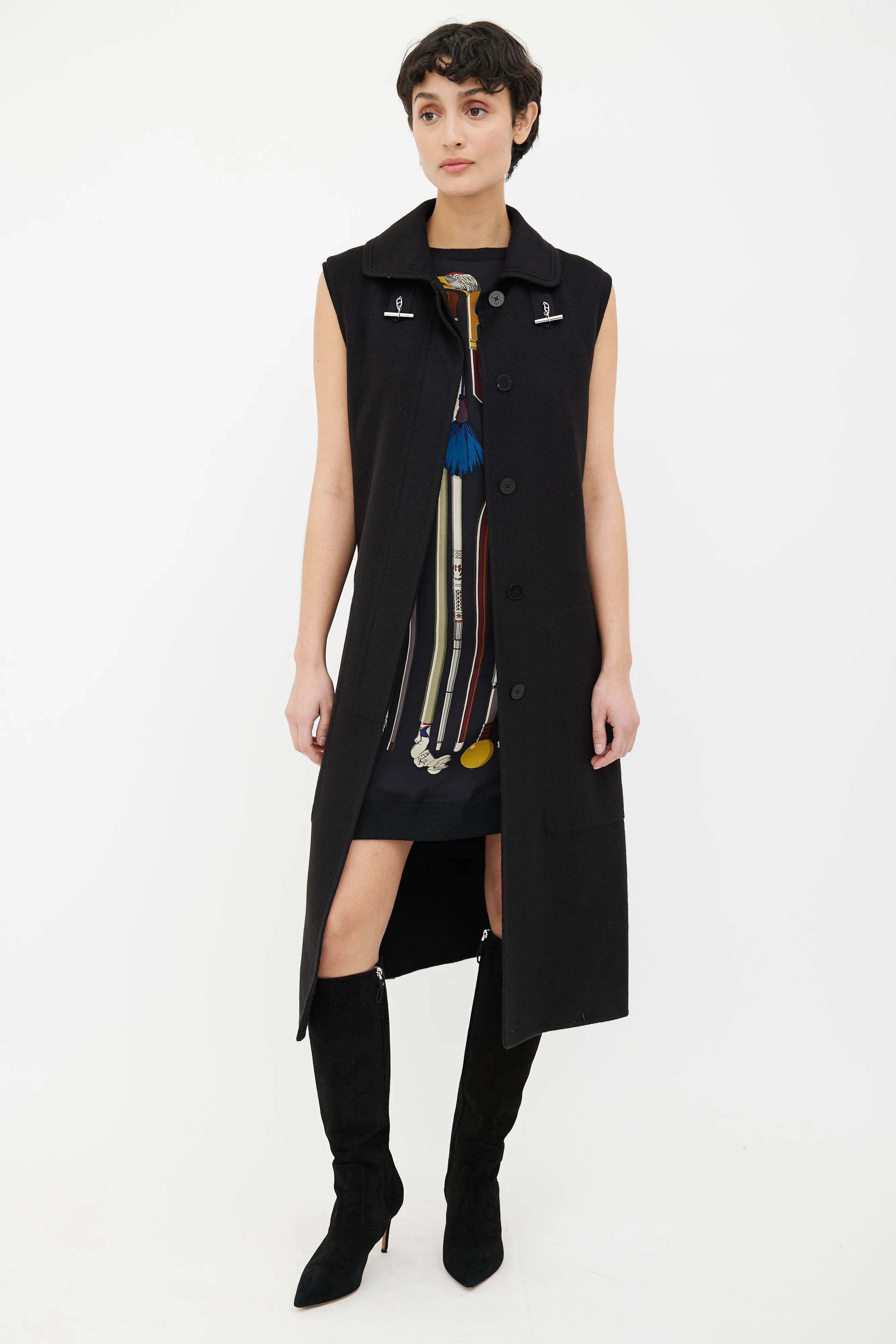 3-in-1 Cashmere Coat