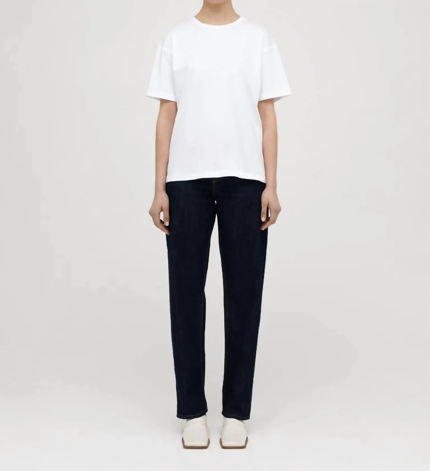 A Line - MERCERIZED COTTON TEE