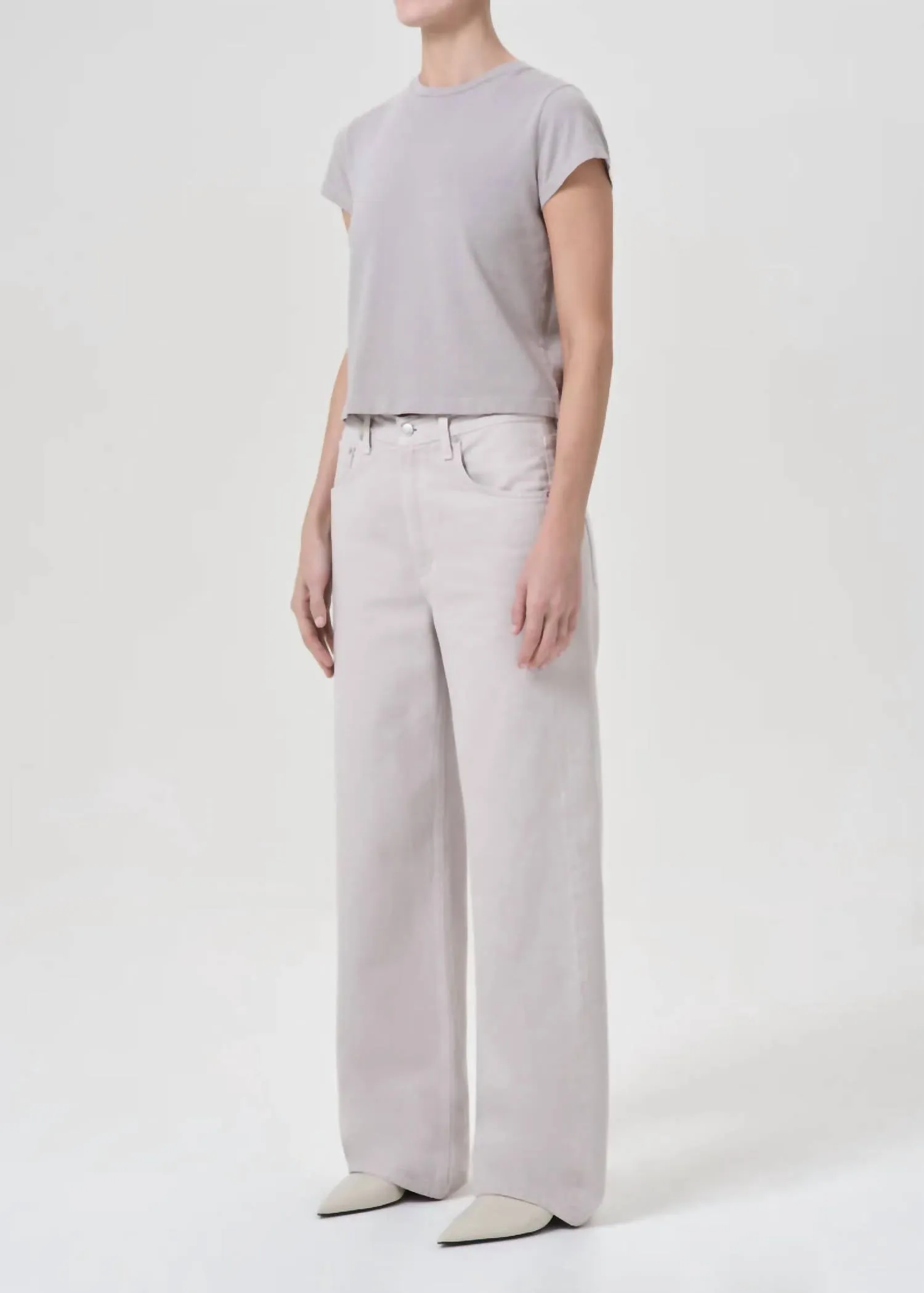 Agolde - Womens Shrunken Tee