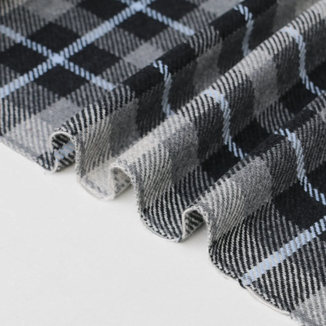 Blue Border Check