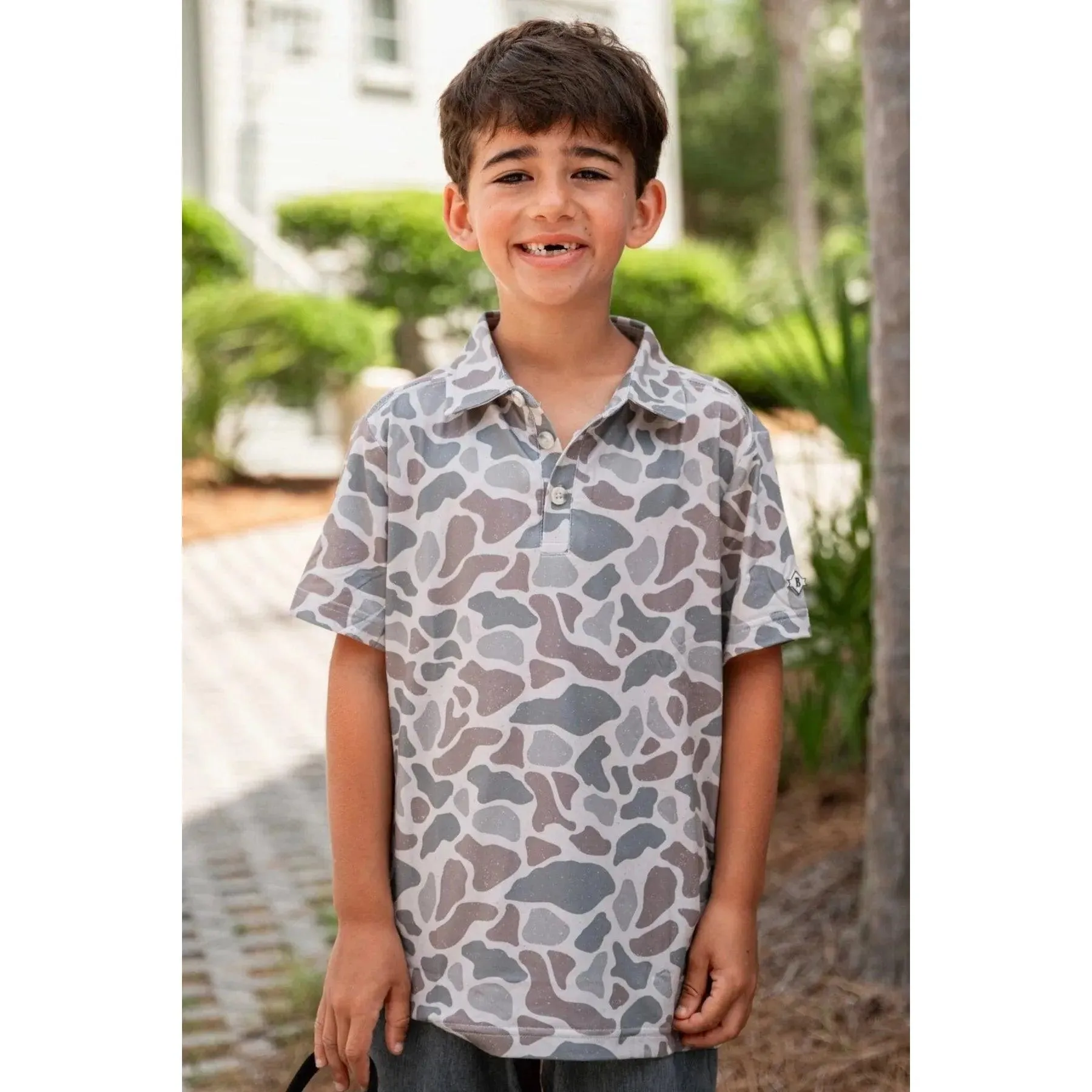Boy's Burlebo Performance Polo 2176Y-PP-CDC