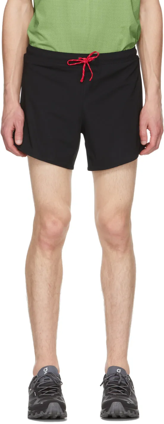 District Vision Black Spino 5 Training Shorts