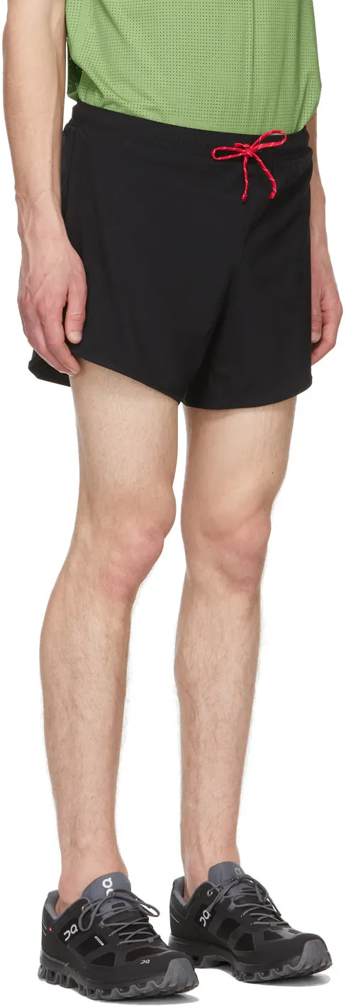 District Vision Black Spino 5 Training Shorts