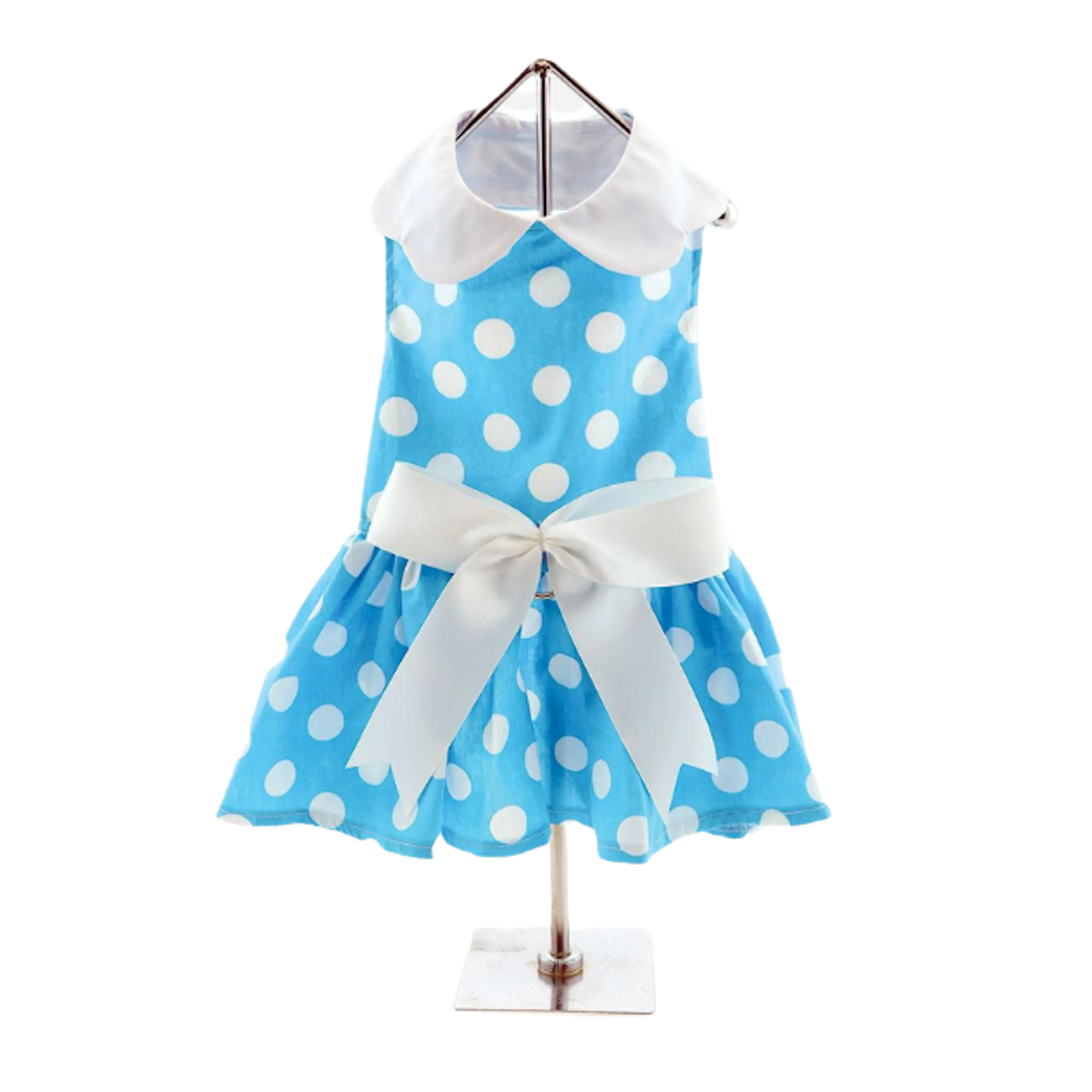 Dress | Blue Polka Dot