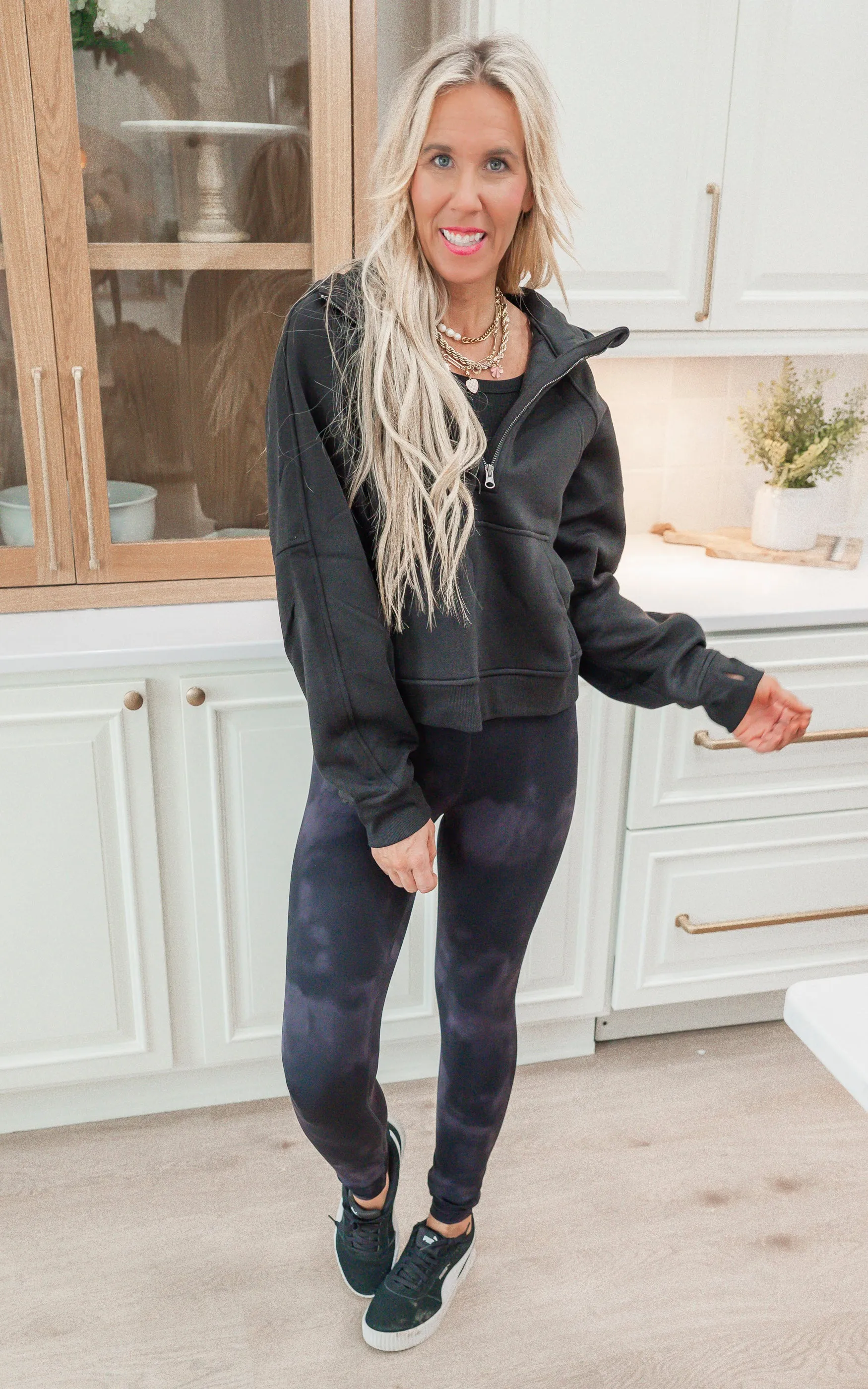 French Terry Cropped Hoodie - Rae Mode