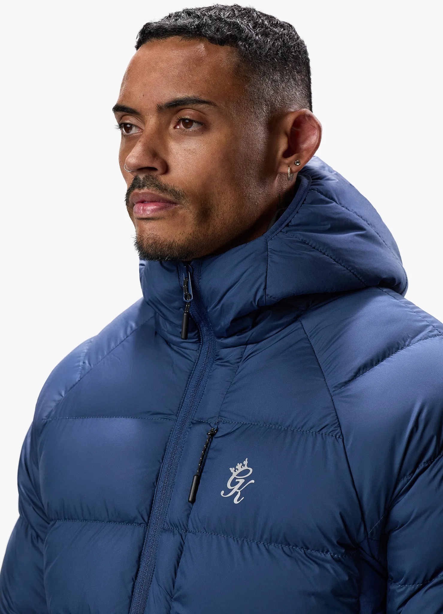 Gym King Limit Puffer Jacket - Navy