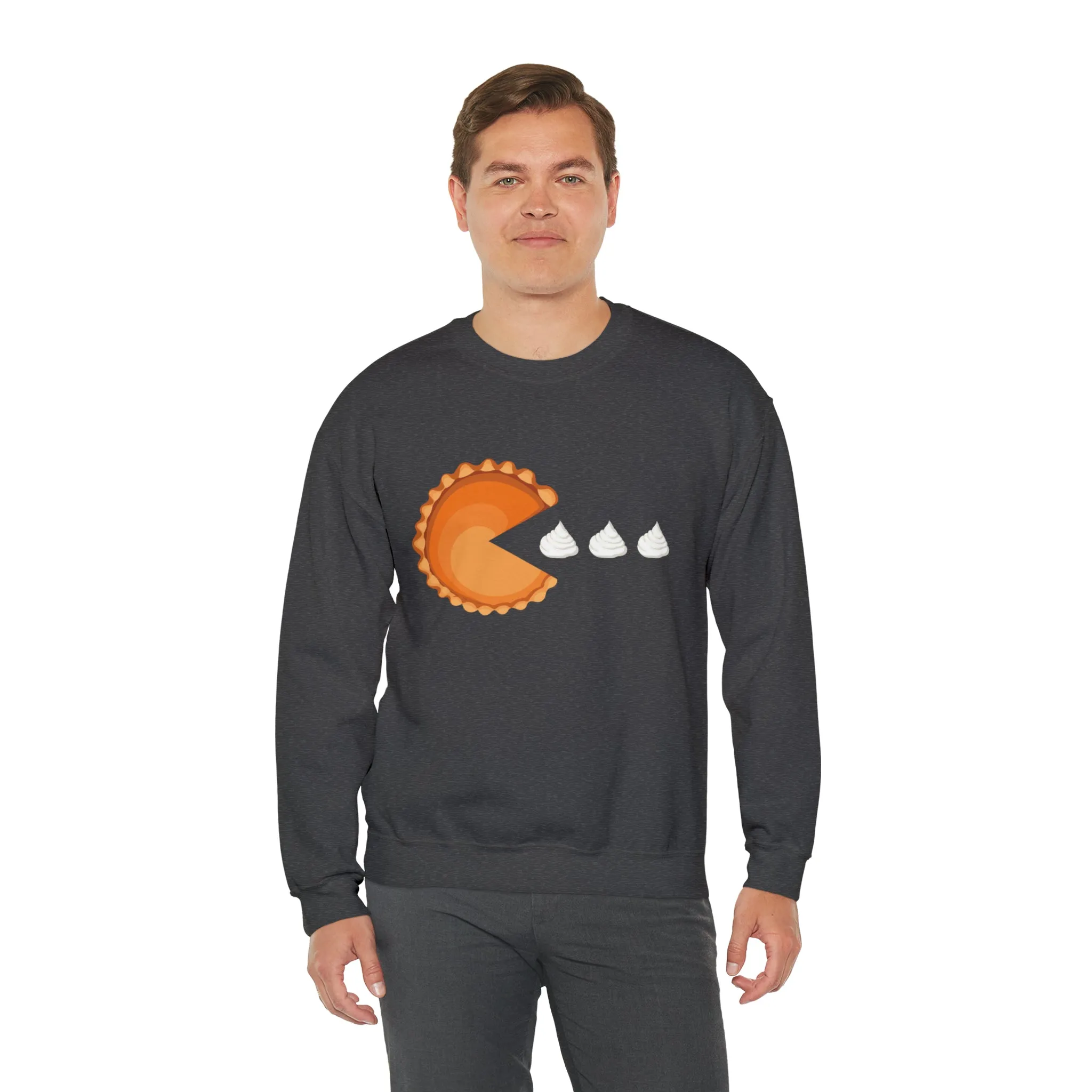Here For The Pie| Crewneck Sweatshirt | Funny Men Fall Sweatshirt