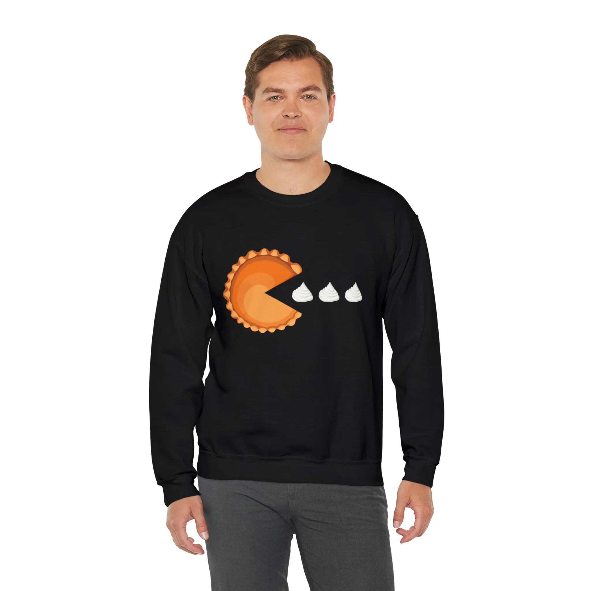 Here For The Pie| Crewneck Sweatshirt | Funny Men Fall Sweatshirt