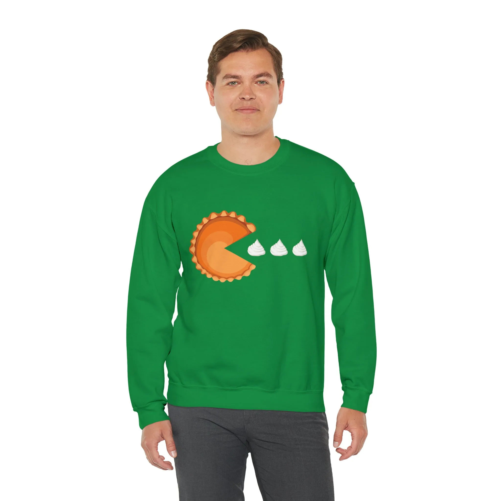 Here For The Pie| Crewneck Sweatshirt | Funny Men Fall Sweatshirt