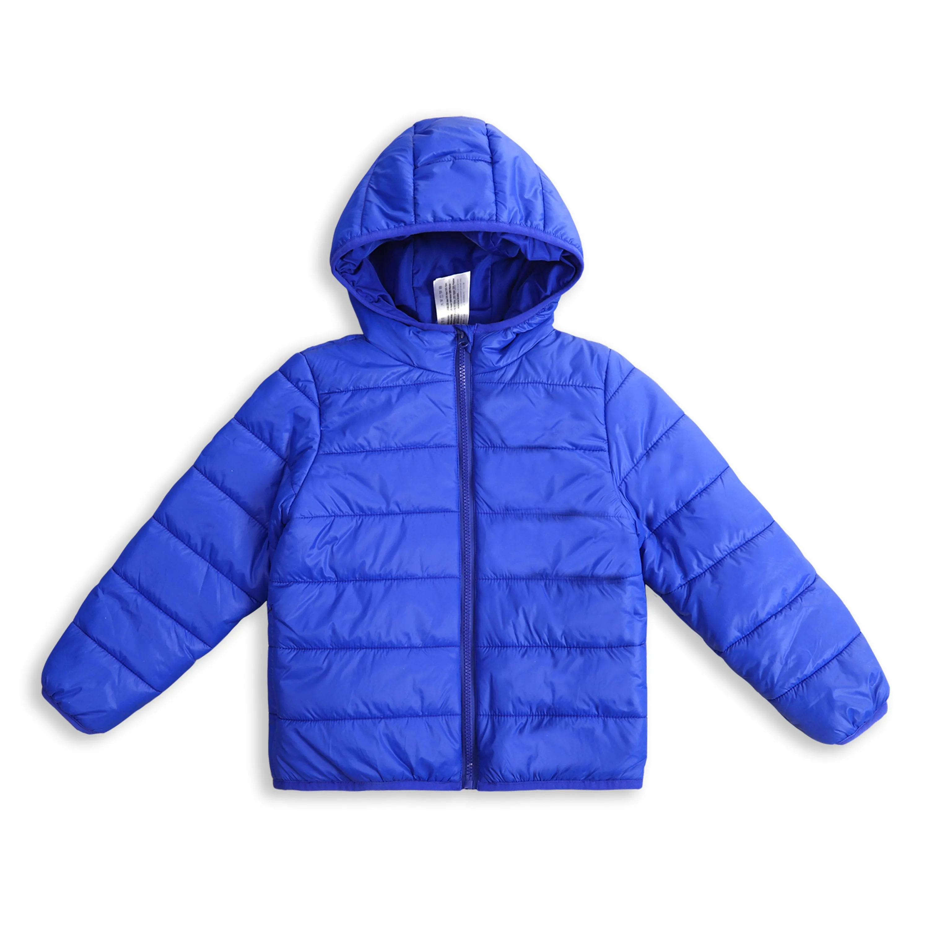 IKALI Kids Winter Coats, Boys Light Weight Puffer Jacket Blue (3-12Y)