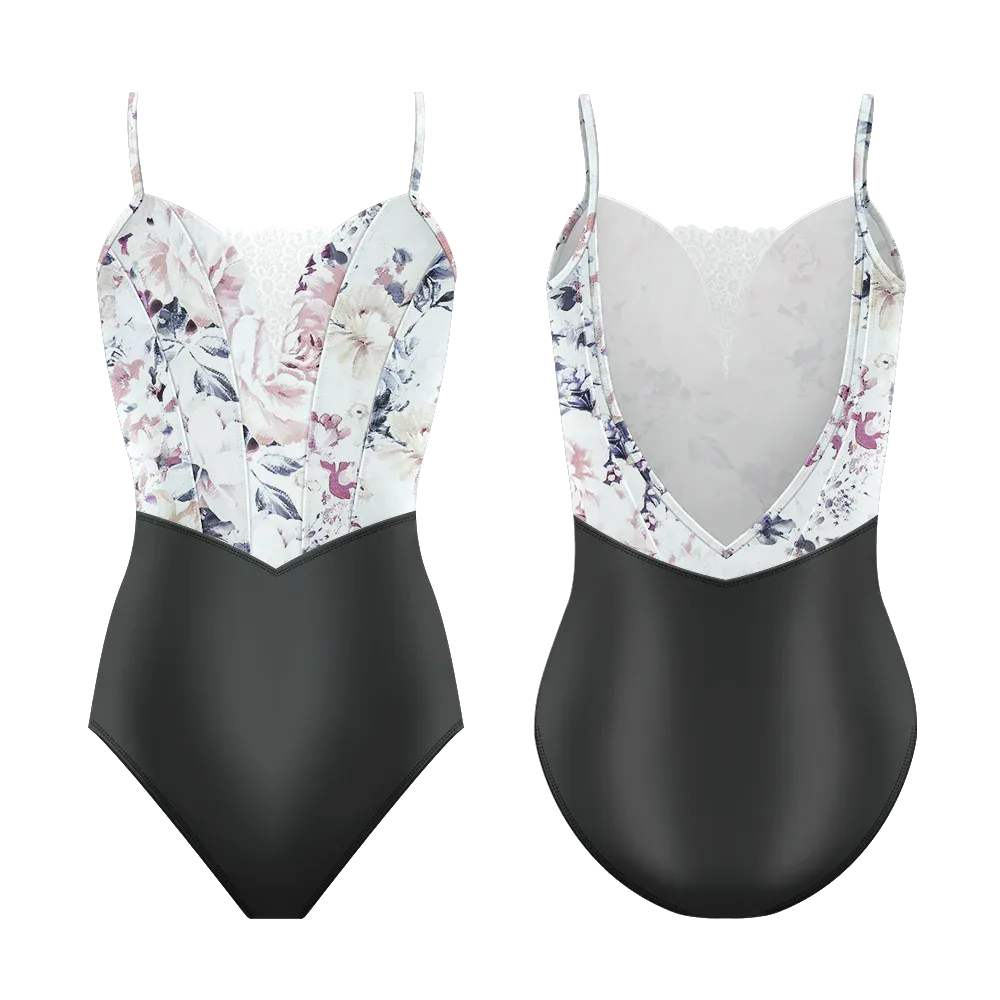 Ladies Demi Antoinette Abrielle Ebony Leotard