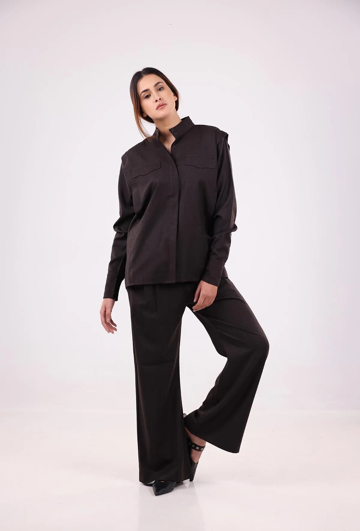 Tailored pants set