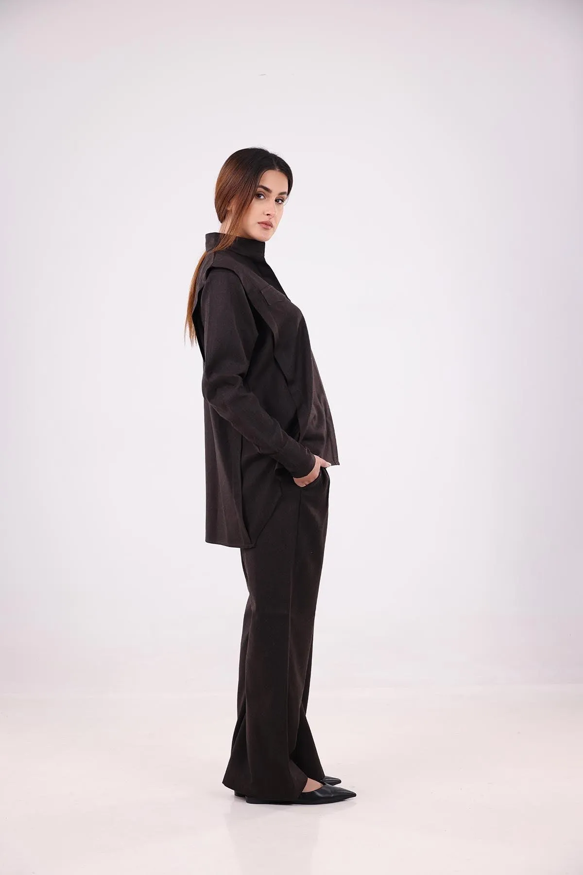 Tailored pants set