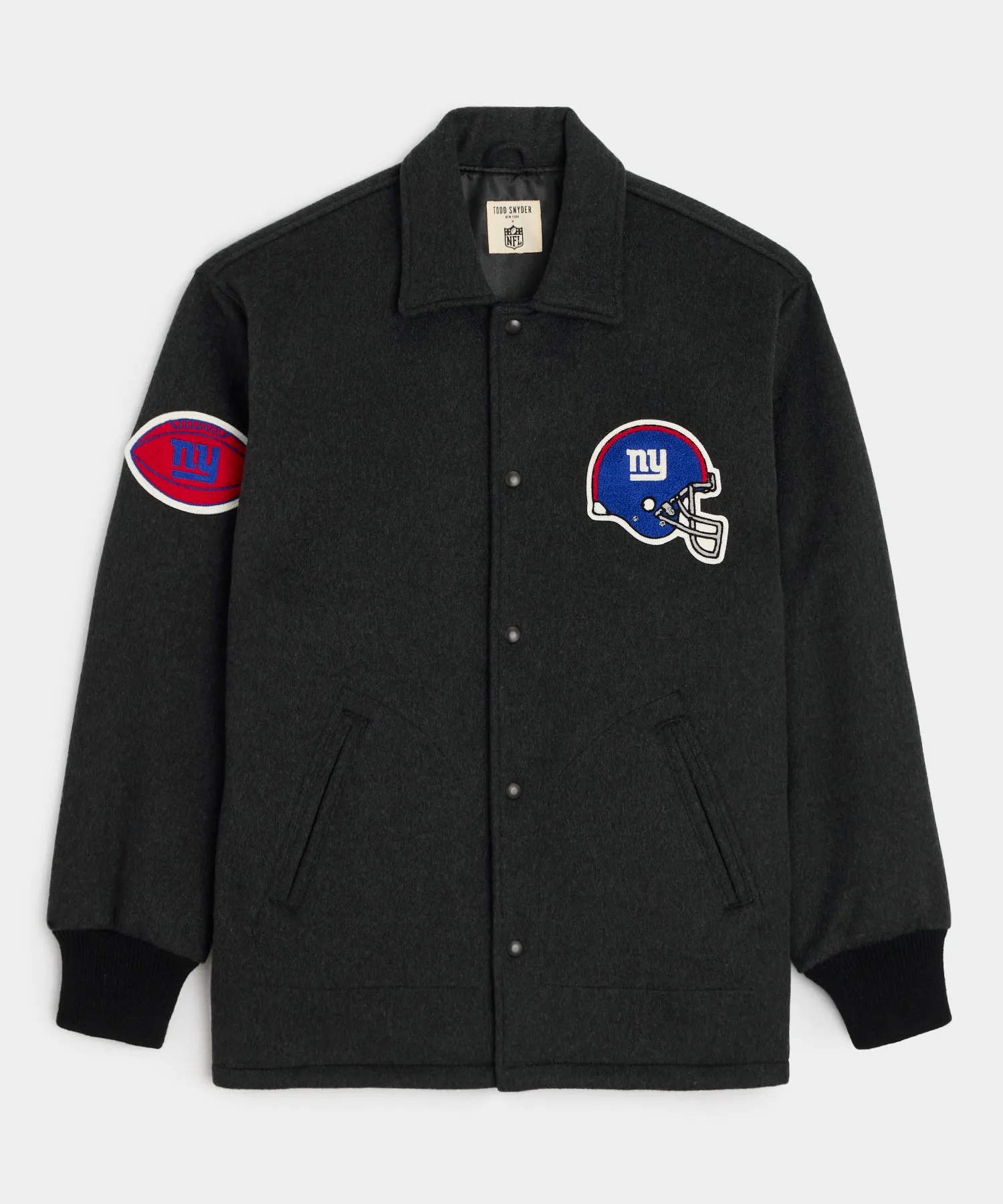 Todd Snyder   NFL by Fanatics Giants Cashmere Coaches Jacket
